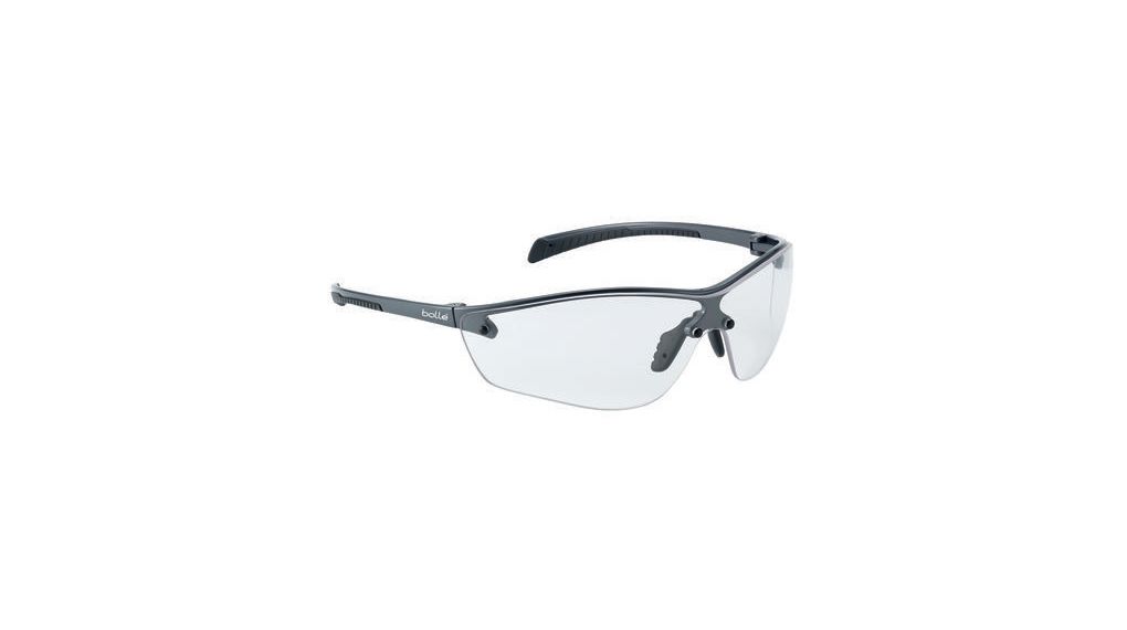 SILIUM+ Anti-Mist UV Safety Glasses, Clear Polycarbonate Lens, Vented